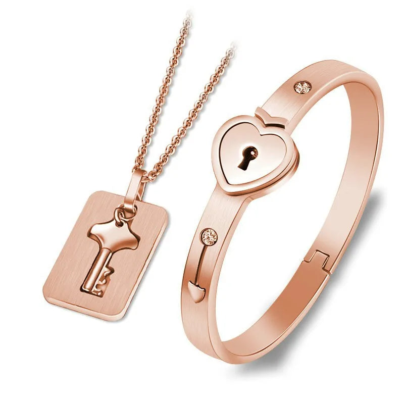 Lovers Bracelet Lock Set