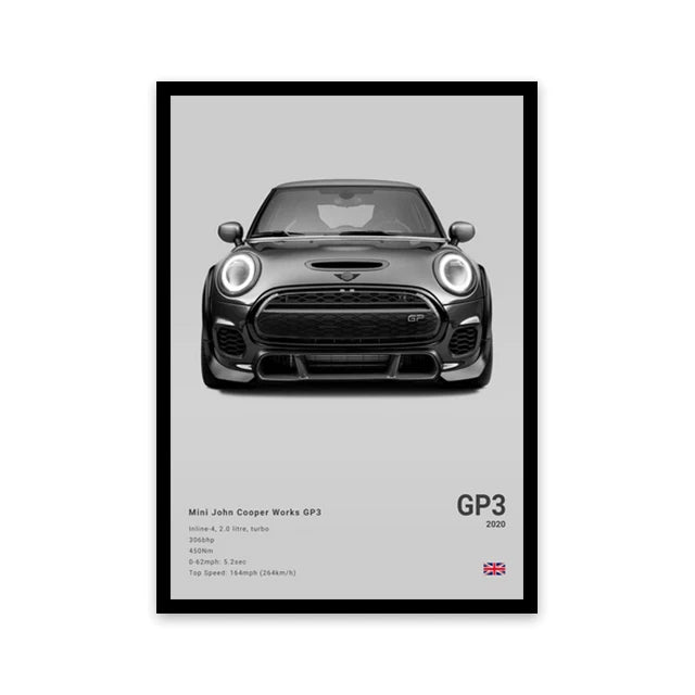 Car Wall Art Canvas