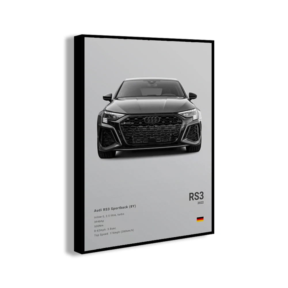 Car Wall Art Canvas