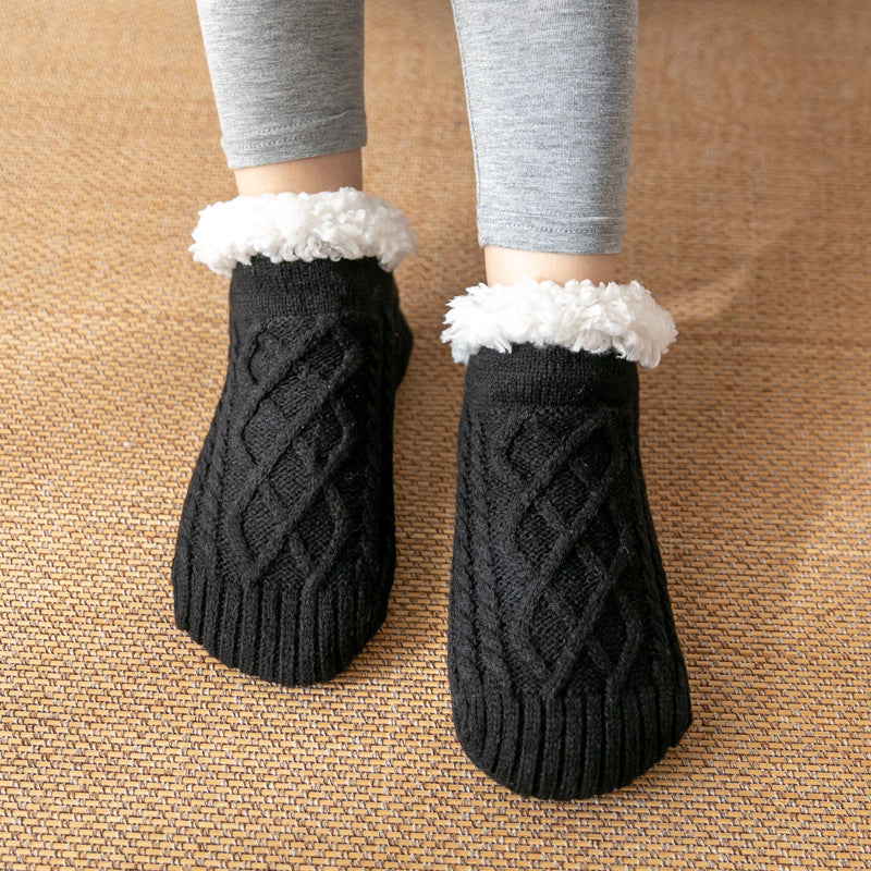 Winter Wool Socks Slippers