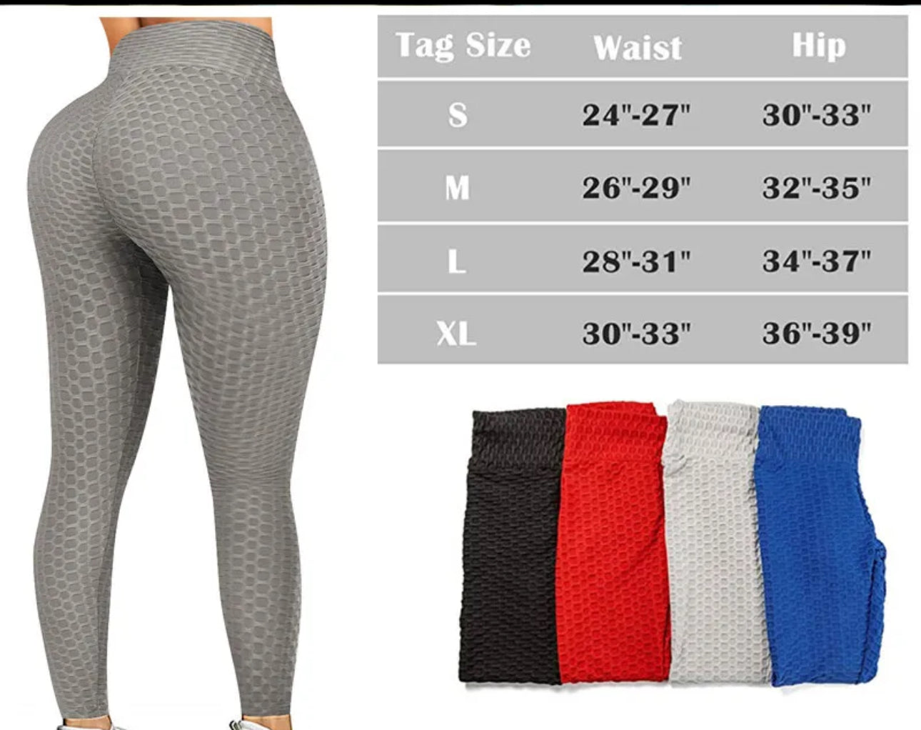 Scrunch Butt Lifting Leggings with Pockets