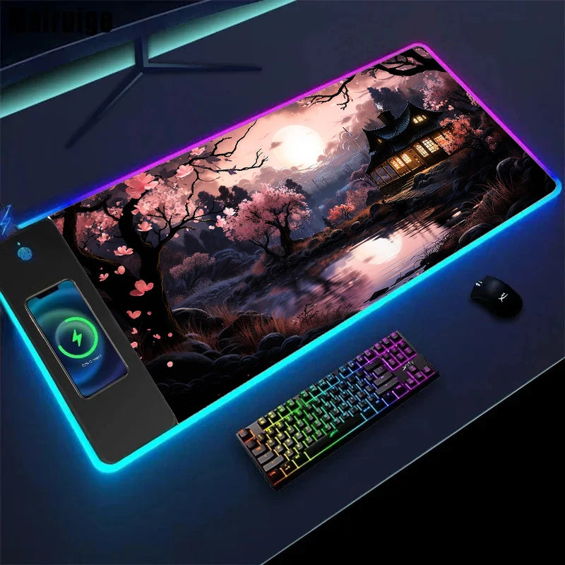 Wireless Charging Mouse Pad