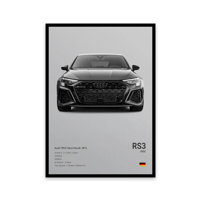 Car Wall Art Canvas